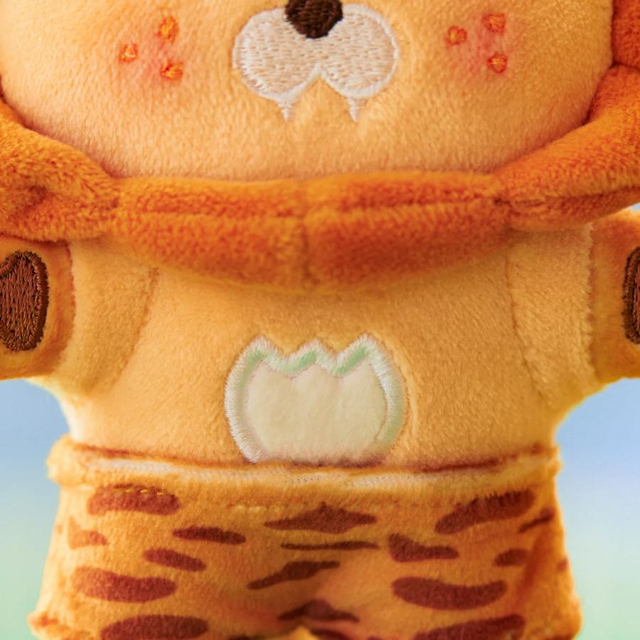 Kakao Friends - FRIENDZOO Lion Doll Keyring (Little Ryan)