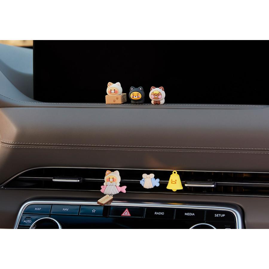 Kakao Friends - Nyangnyang Safe Driving Air Vent Figure (Choonsik)