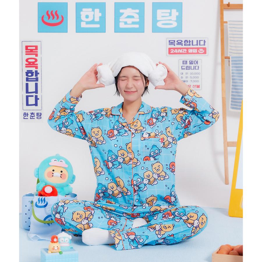 HANGYODON X Kakao Friends - Choonsik Long-Sleeve Pajamas