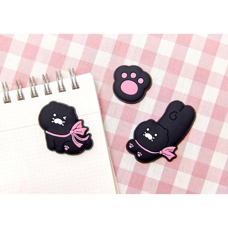 Kakao Friends - Black Choon Magnet Deco Tumbler
