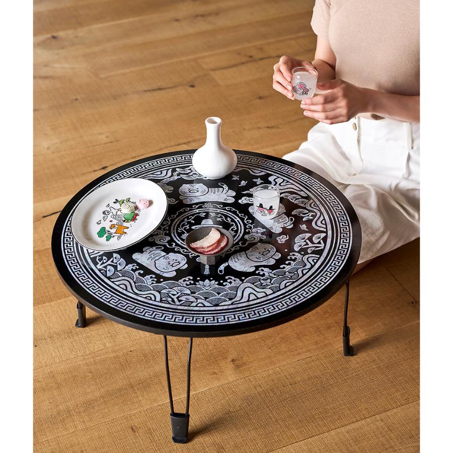 Kakao Friends - Horang Choon Mother-of-Pearl Pattern Table