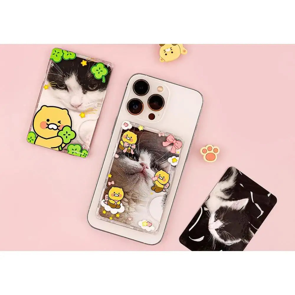 AHOF 韓国MIIM COLLECTION マグネットカード ウンギ Double Sided Credit Card Holder Copacabana | All items | Mywalit