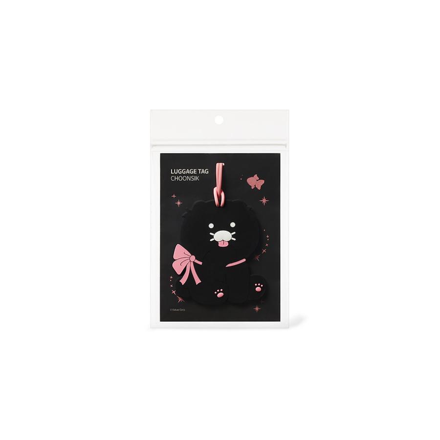 Kakao Friends - Black Choon Luggage Tag (Choonsik)