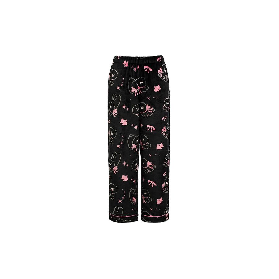 Kakao Friends - Black Choon Long Sleeve Pajamas (Choonsik)