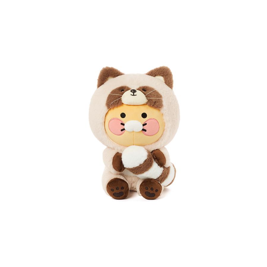 Kakao Friends - FRIENDZOO Racoon Plush Doll (Choonsik)
