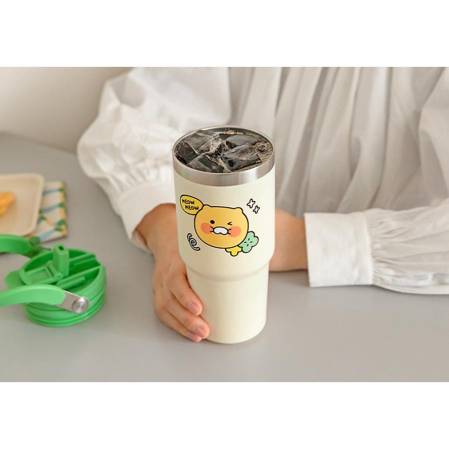 Kakao Friends - Choonsik Swing Handle Stainless Steel Tumbler