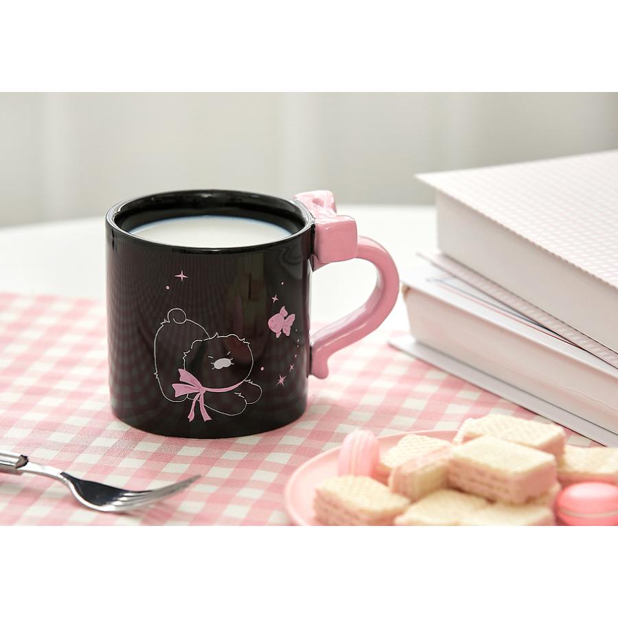Kakao Friends - Black Choon Spring Ribbon Mug