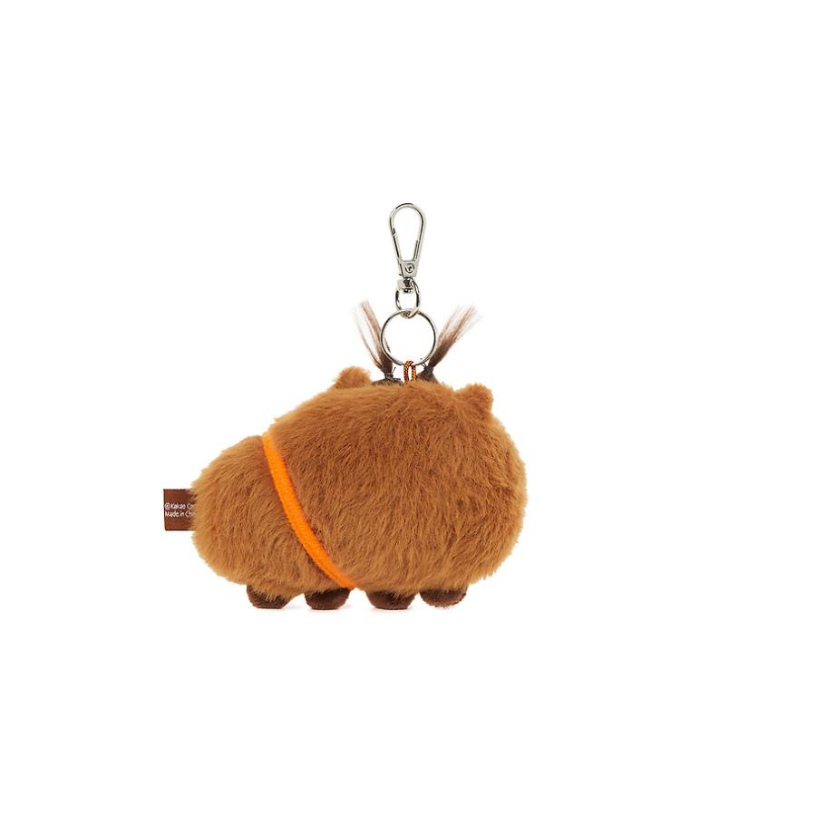 Kakao Friends - FRIENDZOO Capybara Doll Keyring (Choonsik)