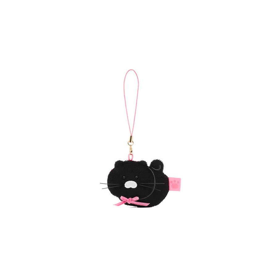 Kakao Friends - Black Choon Mobile Phone Cleaner Strap (Choonsik)