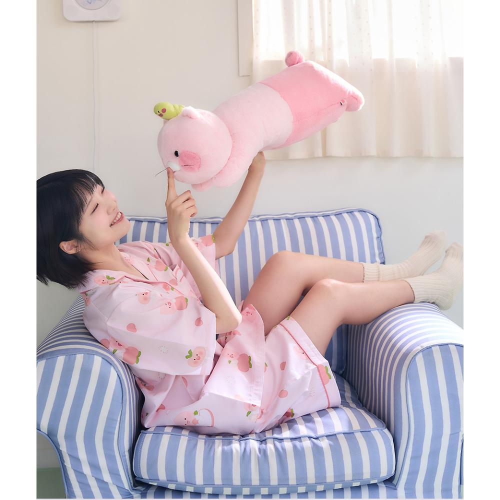 Kakao Friends - Peach Fresh Lovely Women's Pajamas (Little Apeach)