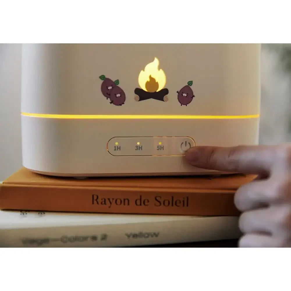 Kakao Friends - Choonsik Fireplace Lamp Humidifier - Kakao Friends - Humidifier - Harumio