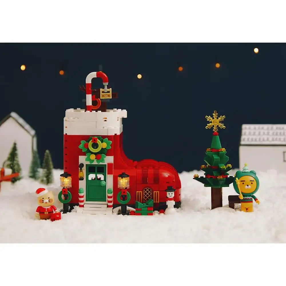 Kakao Friends - Dear My Santa Christmas Brick Figure - Kakao Friends - Brick Figure - Harumio