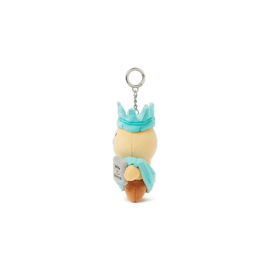Kakao Friends - World Tour USA Statue of Liberty Doll Keyring (Choonsik)