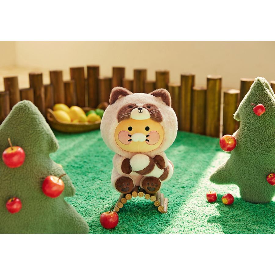 Kakao Friends - FRIENDZOO Racoon Plush Doll (Choonsik)