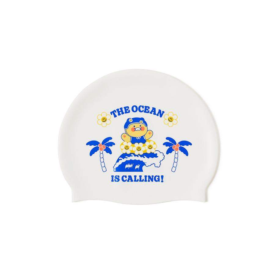 Wiggle Wiggle x Kakao Friends - Choonsik Swimming Cap - Wiggle Wiggle x Kakao Friends - Swimming Cap - Harumio