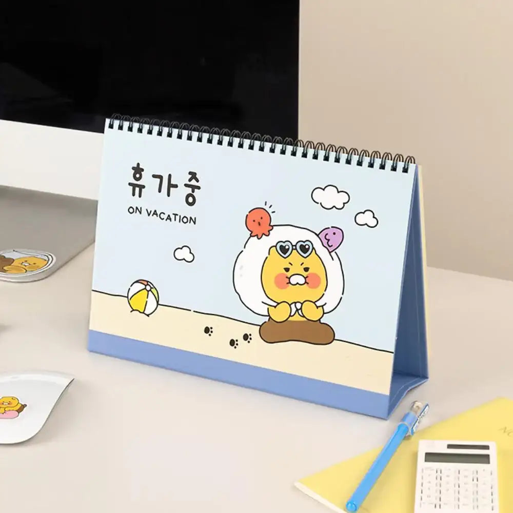 Kakao Friends - Choonsik 2025 Basic Desk Calendar - Kakao Friends - Desk Calendar - Harumio