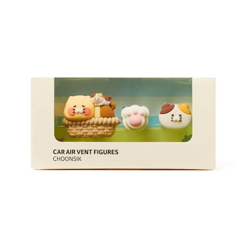 Kakao Friends - Choonsik Car Air Vent Figure Set - Kakao Friends - Figurine - Harumio