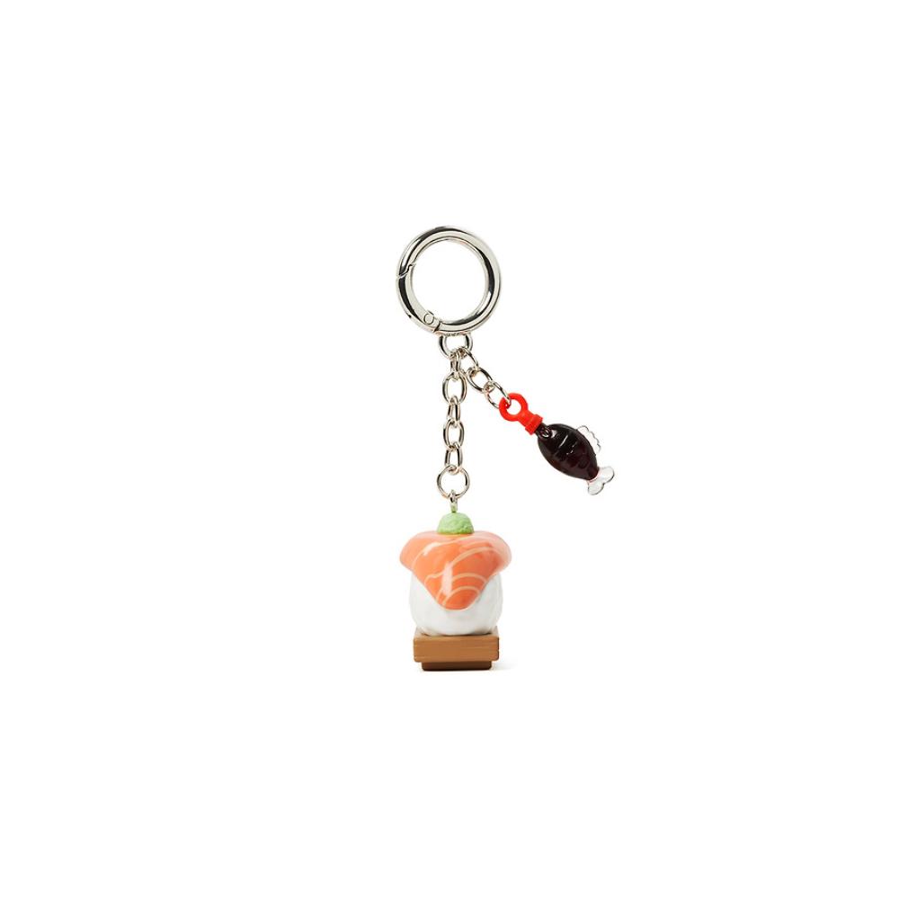 Kakao Friends - Chunsoo-san Salmon Sushi Figure Keychain (Choonsik)
