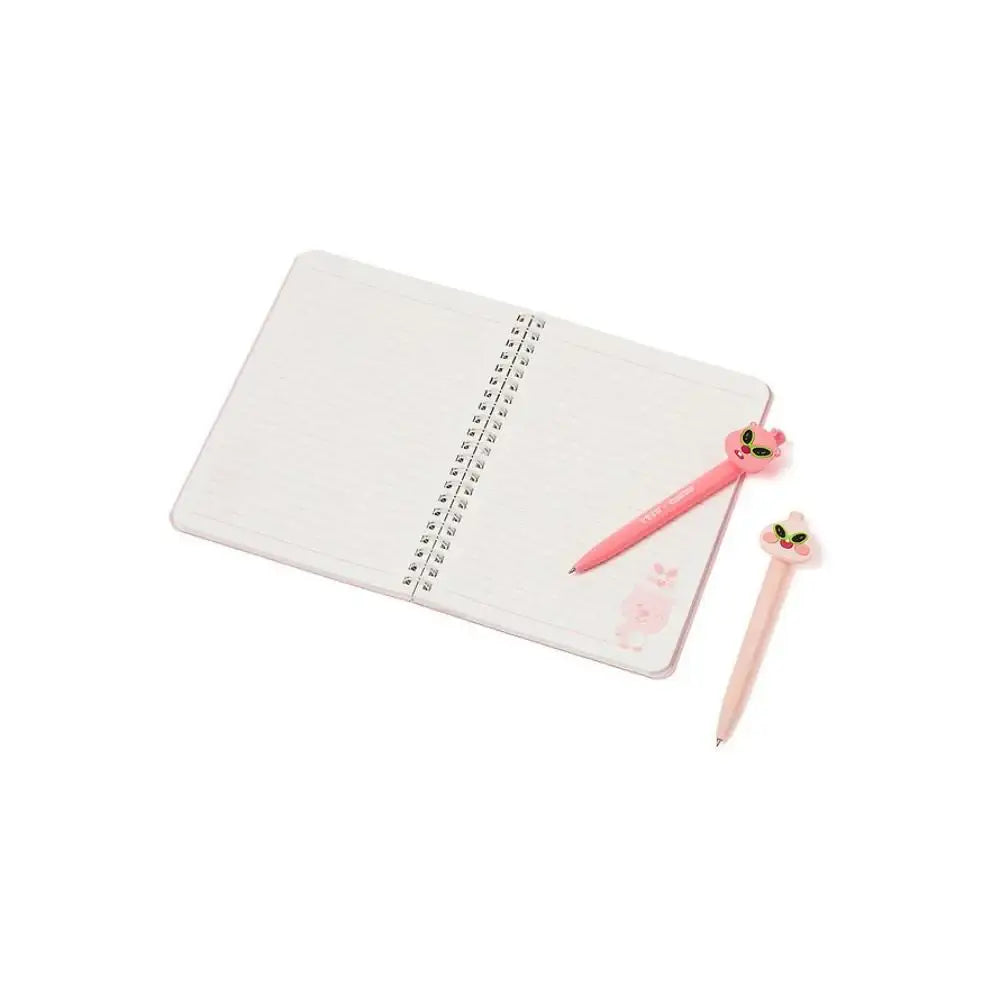 Kakao Friends x Zanmang Loopy - Apeach Note Pen Set - Kakao Friends x Zanmang Loopy - Stationery - Harumio