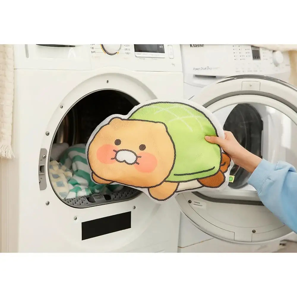 Kakao Friends - Melon Bread Turtle Laundry Net - Kakao Friends - laundry bag - Harumio