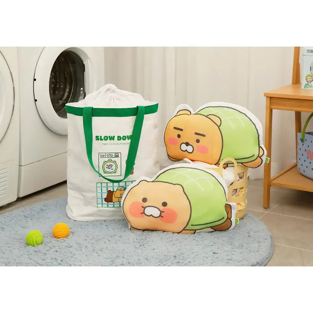Kakao Friends - Melon Bread Turtle Laundry Net - Kakao Friends - laundry bag - Harumio