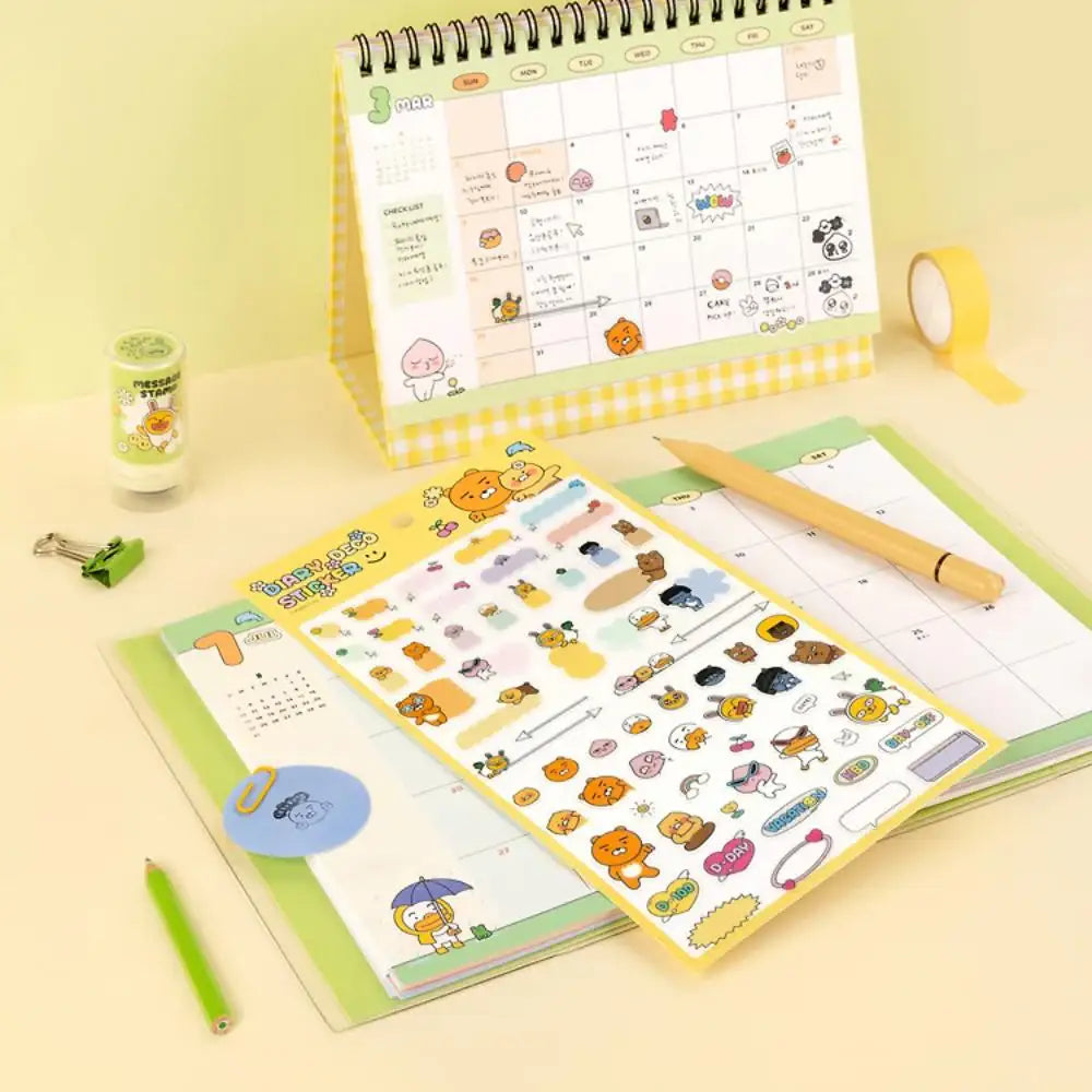 Kakao Friends - Seichee's Diary Deco Sticker Set - Kakao Friends - Sticker - Harumio