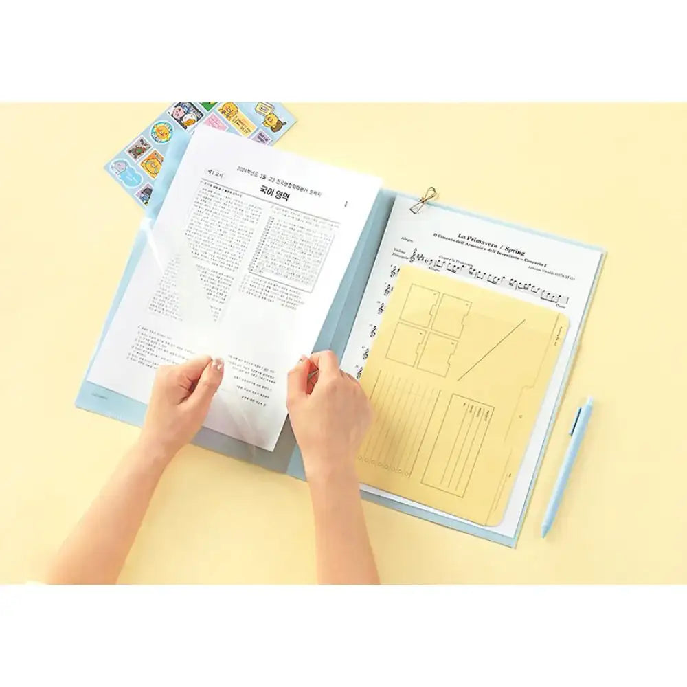 Kakao Friends - Choonsik Seichee's Pocket File - Kakao Friends - Pocket File - Harumio