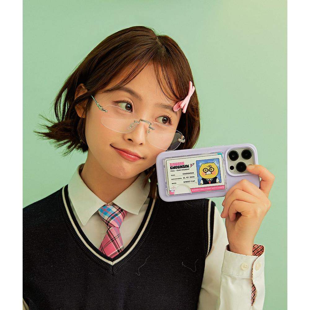 Kakao Friends - Savage Choonsik MagSafe Cardholder Student ID Card - Kakao Friends - Student ID Cardholder - Harumio