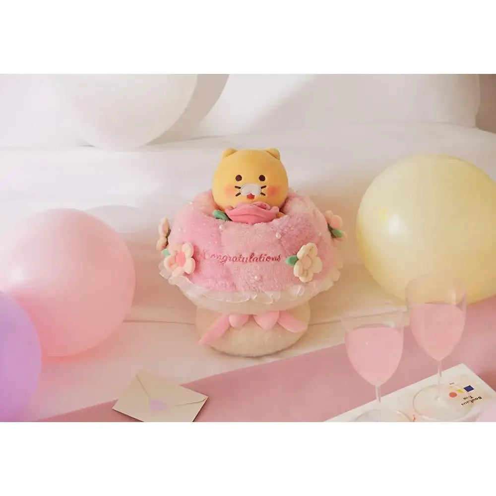 Kakao Friends - Choonsik 'Congratulations' Bouquet Plush Doll