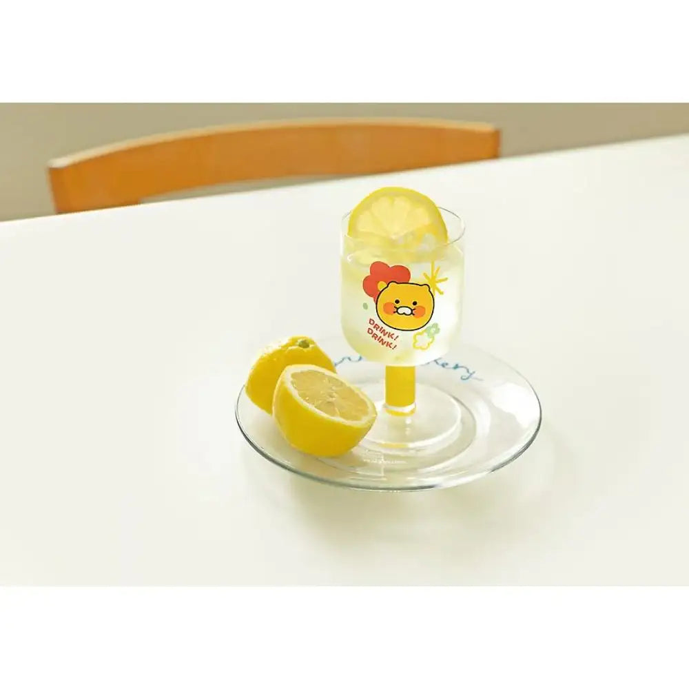 Kakao Friends - Choonsik Goblet Glass Set - Kakao Friends - Glass - Harumio