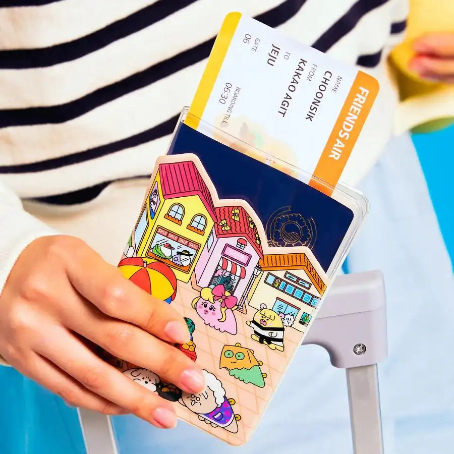 Kakao Friends - Chordy Passport Case - Kakao Friends - Passport Case - Harumio