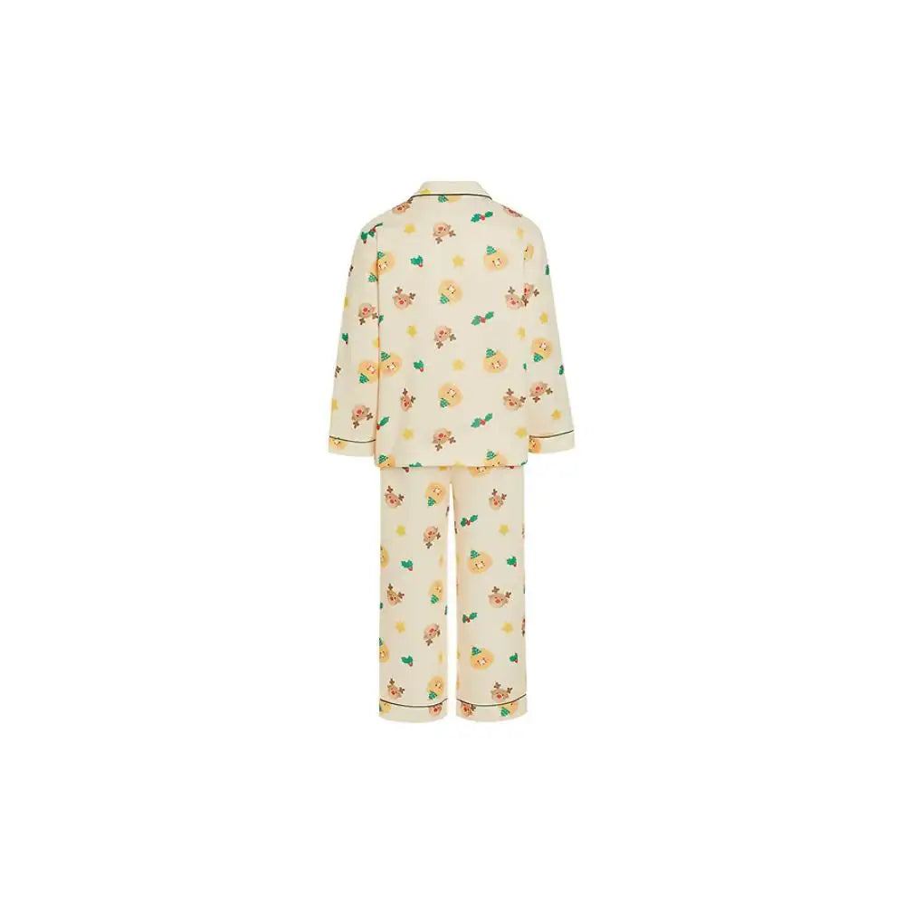 Kakao Friends - Merry Choon Christmas Quilted Pajamas Set - Kakao Friends - Pajamas - Harumio