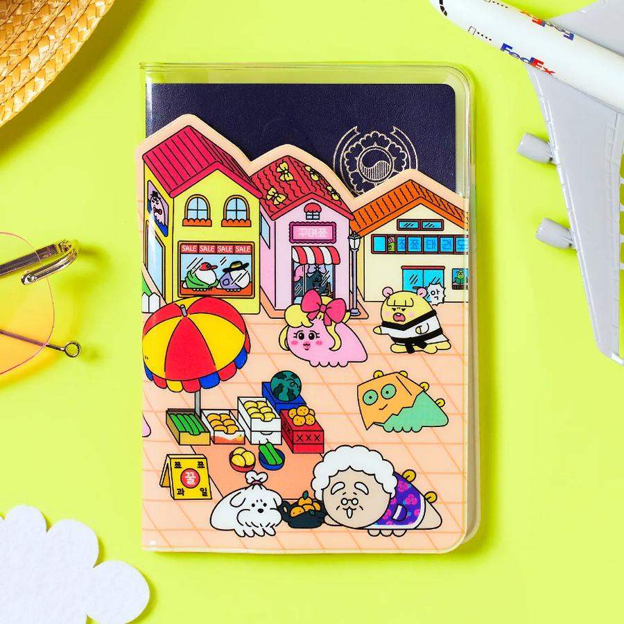 Kakao Friends - Chordy Passport Case - Kakao Friends - Passport Case - Harumio