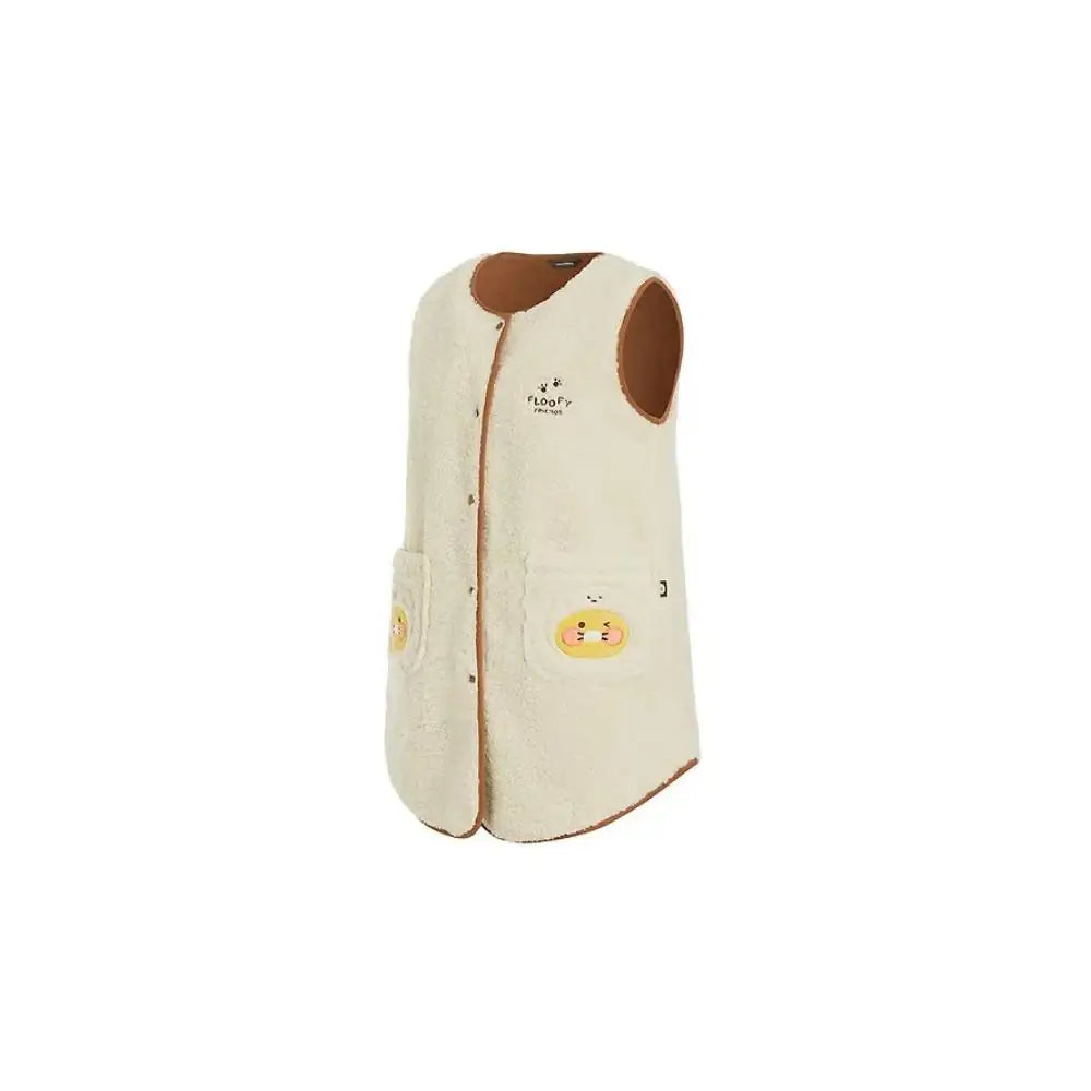 Kakao Friends - Floofy Friends Fleece Vest - Kakao Friends - Vest - Harumio