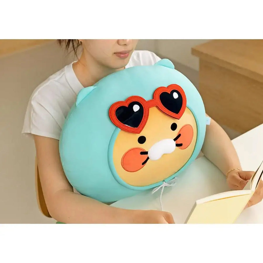 Kakao Friends - Choonsik Cooling Face Cushion - Kakao Friends - Cushion - Harumio
