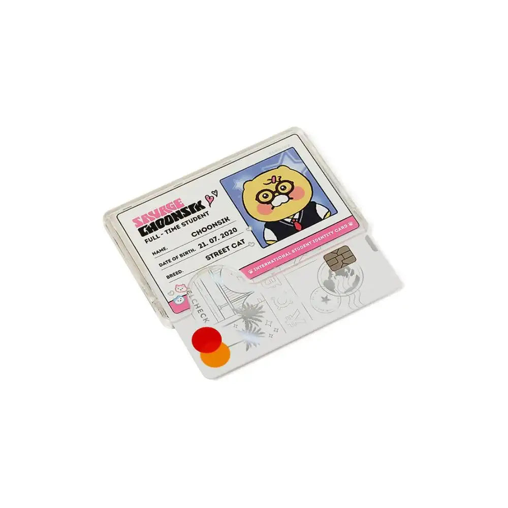Kakao Friends - Savage Choonsik MagSafe Cardholder Student ID Card - Kakao Friends - Student ID Cardholder - Harumio