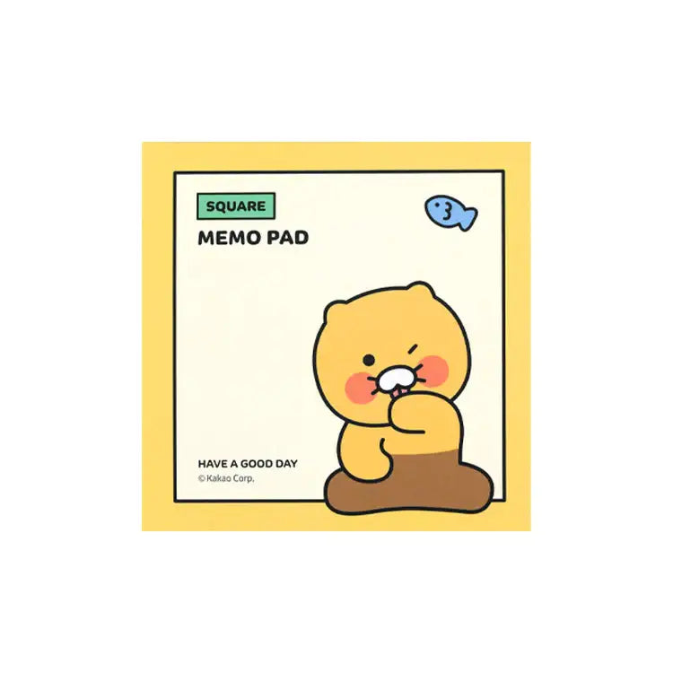 Kakao Friends - Choonsik Have a Good Day Memopad - Kakao Friends - Home & Living, Accessories - Harumio