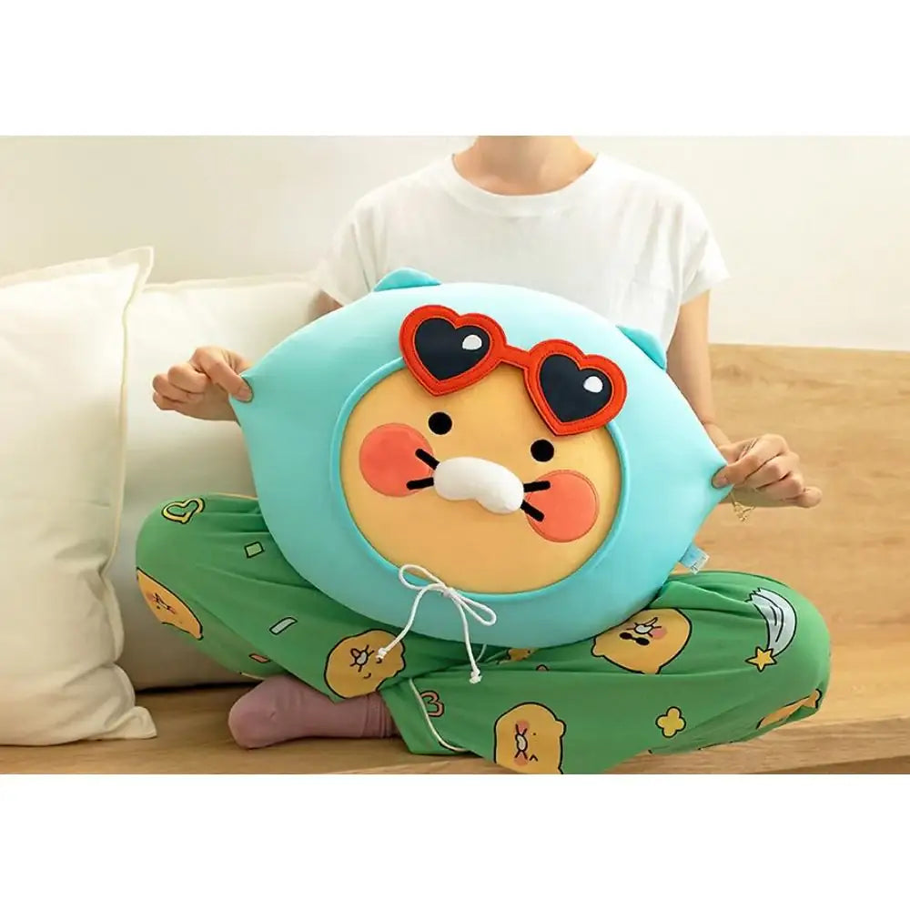 Kakao Friends - Choonsik Cooling Face Cushion - Kakao Friends - Cushion - Harumio