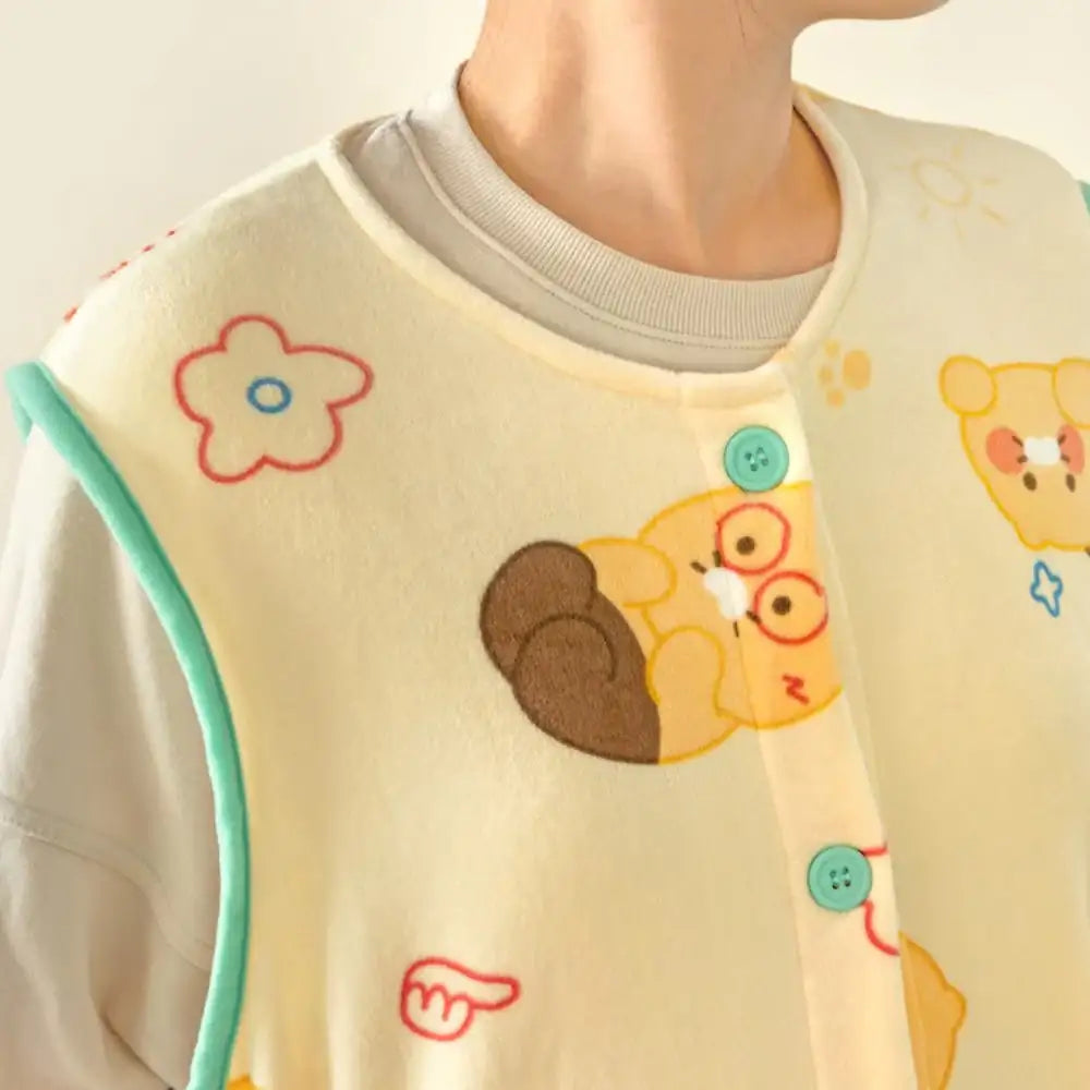 Kakao Friends - Drawing Sleep Vest - Kakao Friends - Vest - Harumio