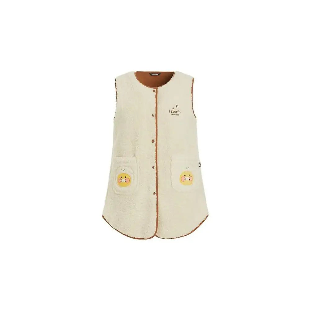 Kakao Friends - Floofy Friends Fleece Vest - Kakao Friends - Vest - Harumio