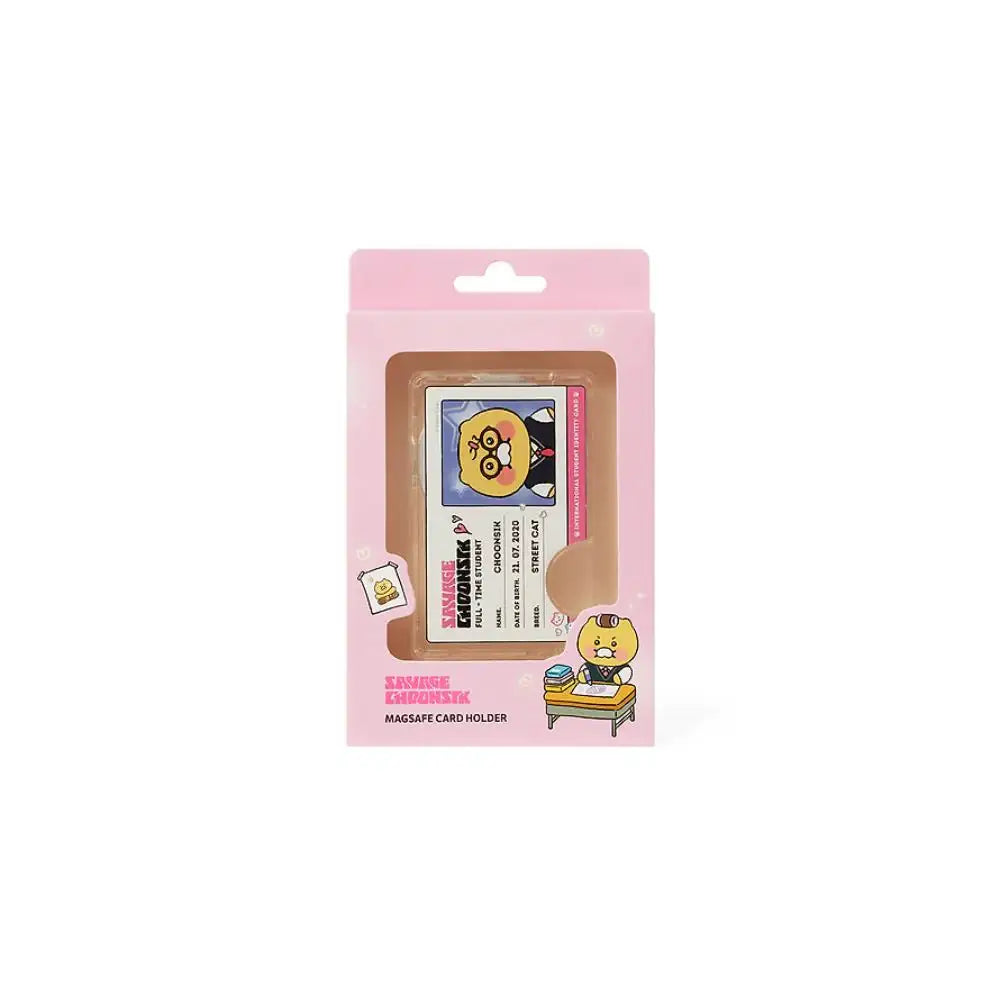 Kakao Friends - Savage Choonsik MagSafe Cardholder Student ID Card - Kakao Friends - Student ID Cardholder - Harumio