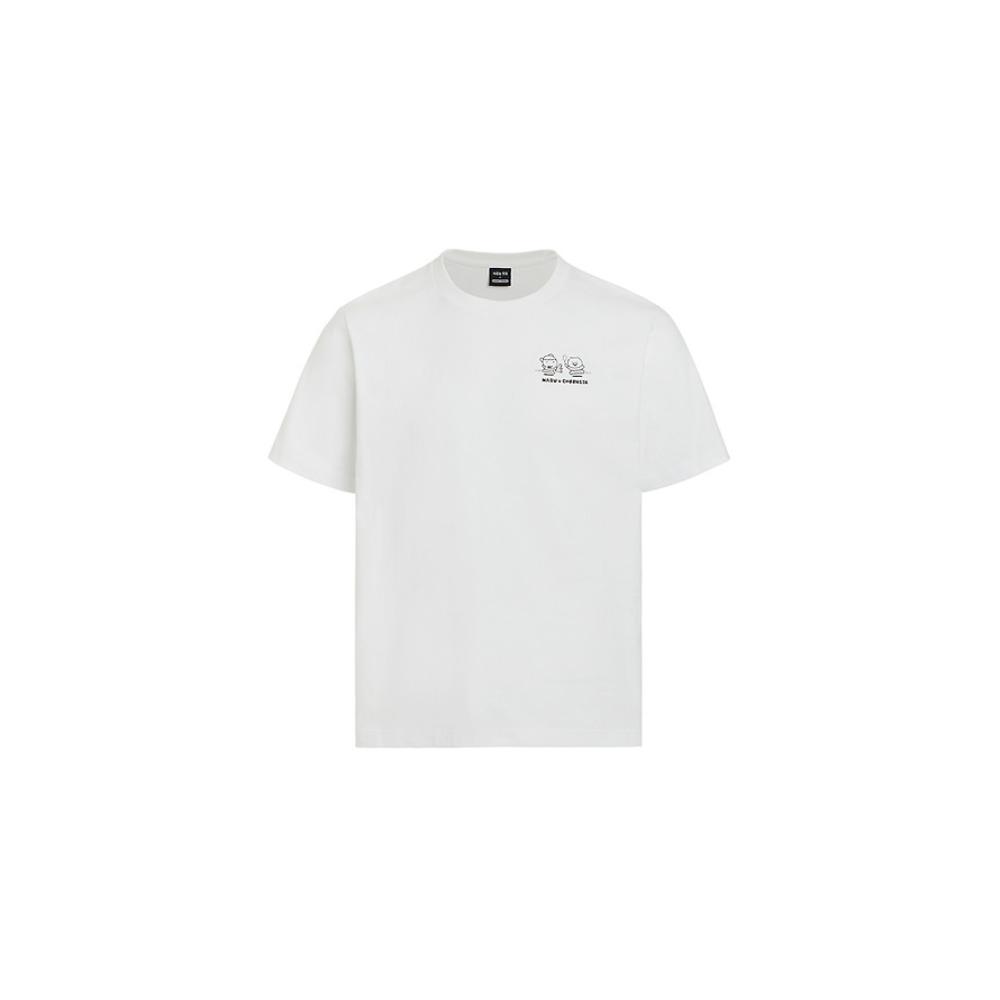 Maru Is a Puppy x Kakao Friends - Choonsik Short Sleeve T-Shirt