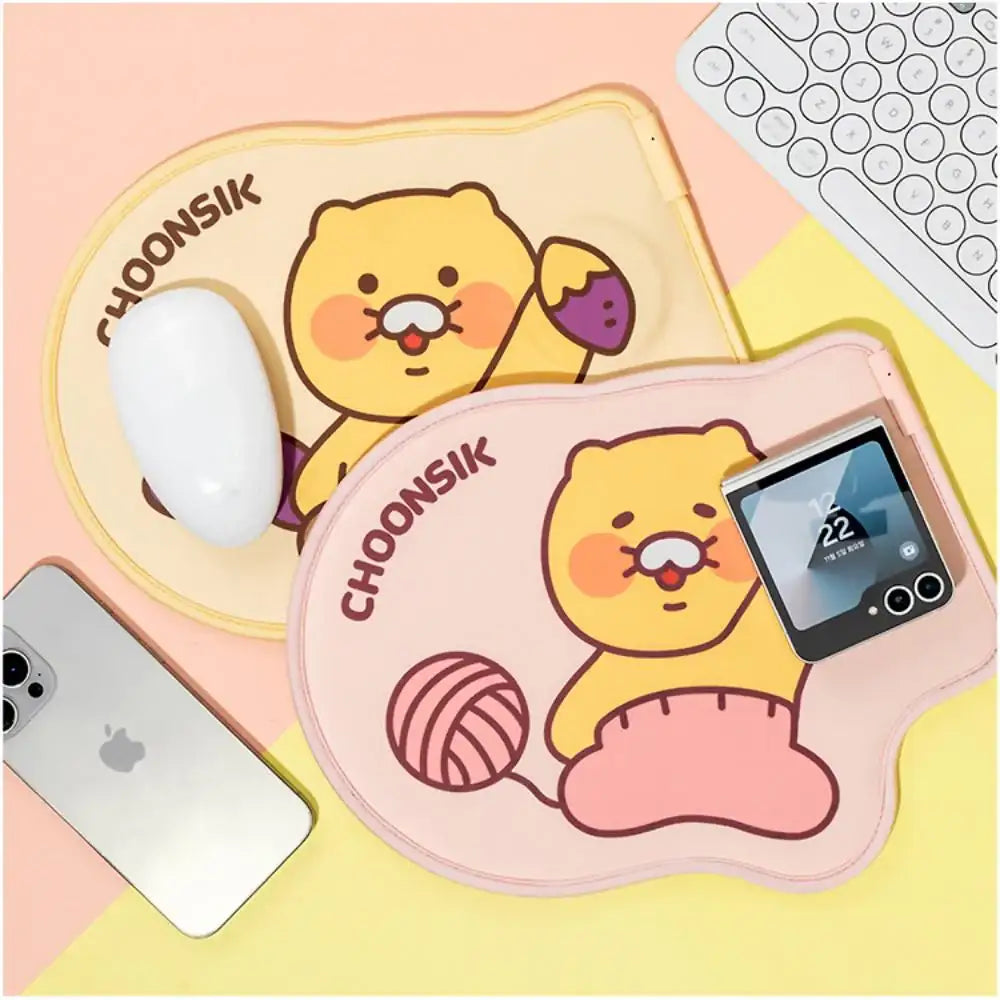Kakao Friends - Hello Choonsik Wireless Charging Mouse Pad - Kakao Friends - Mousepad - Harumio