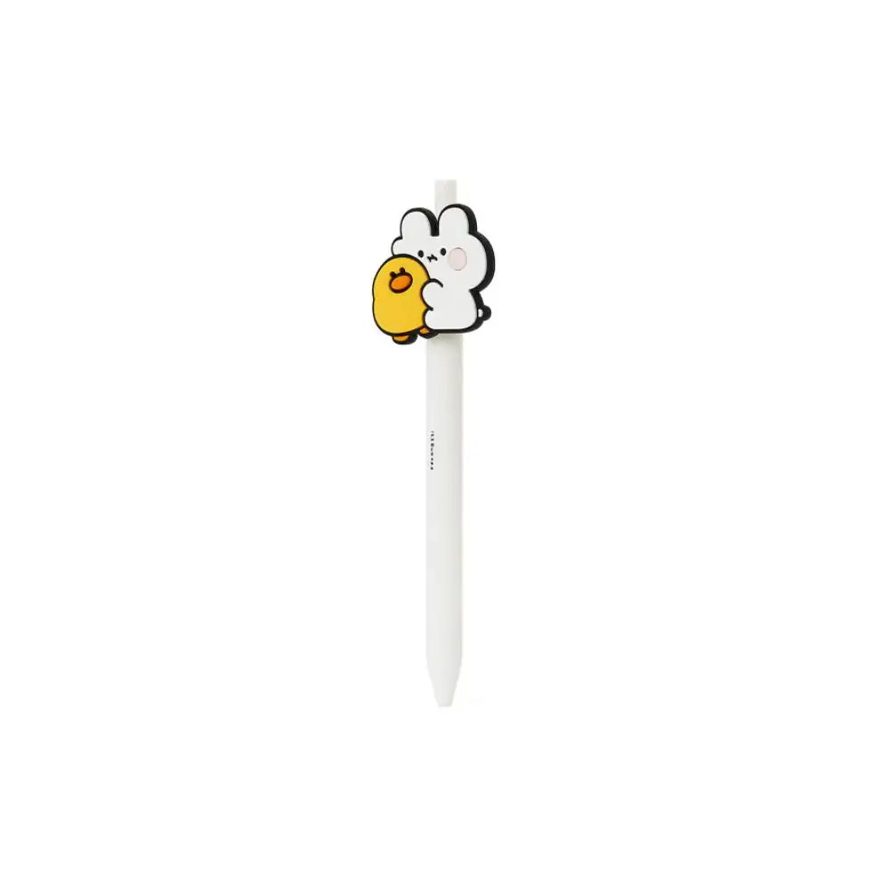 Kakao Friends - Ddoangzzi Whiteto & Duck Figure Gel Pen - Kakao Friends - Food - Harumio