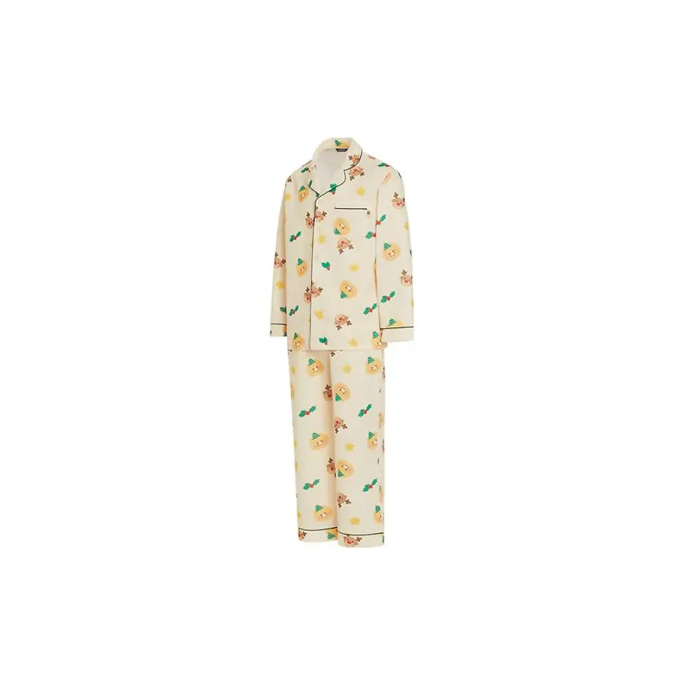 Kakao Friends - Merry Choon Christmas Quilted Pajamas Set - Kakao Friends - Pajamas - Harumio