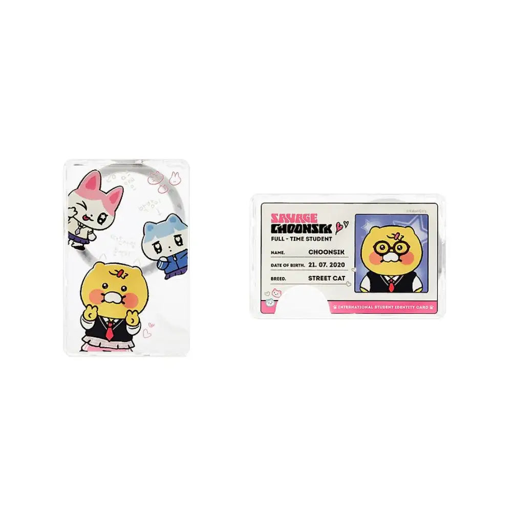 Kakao Friends - Savage Choonsik MagSafe Cardholder Student ID Card - Kakao Friends - Student ID Cardholder - Harumio