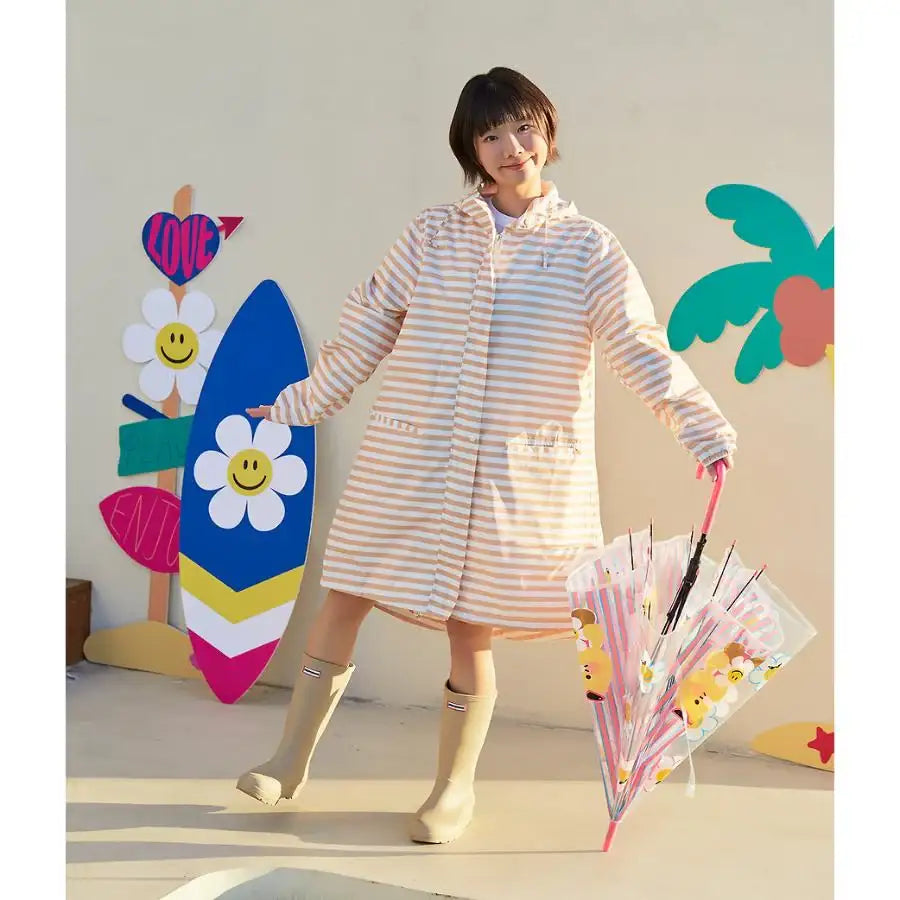 Wiggle Wiggle x Kakao Friends - Choonsik Transparent Umbrella - Wiggle Wiggle x Kakao Friends - Umbrella - Harumio