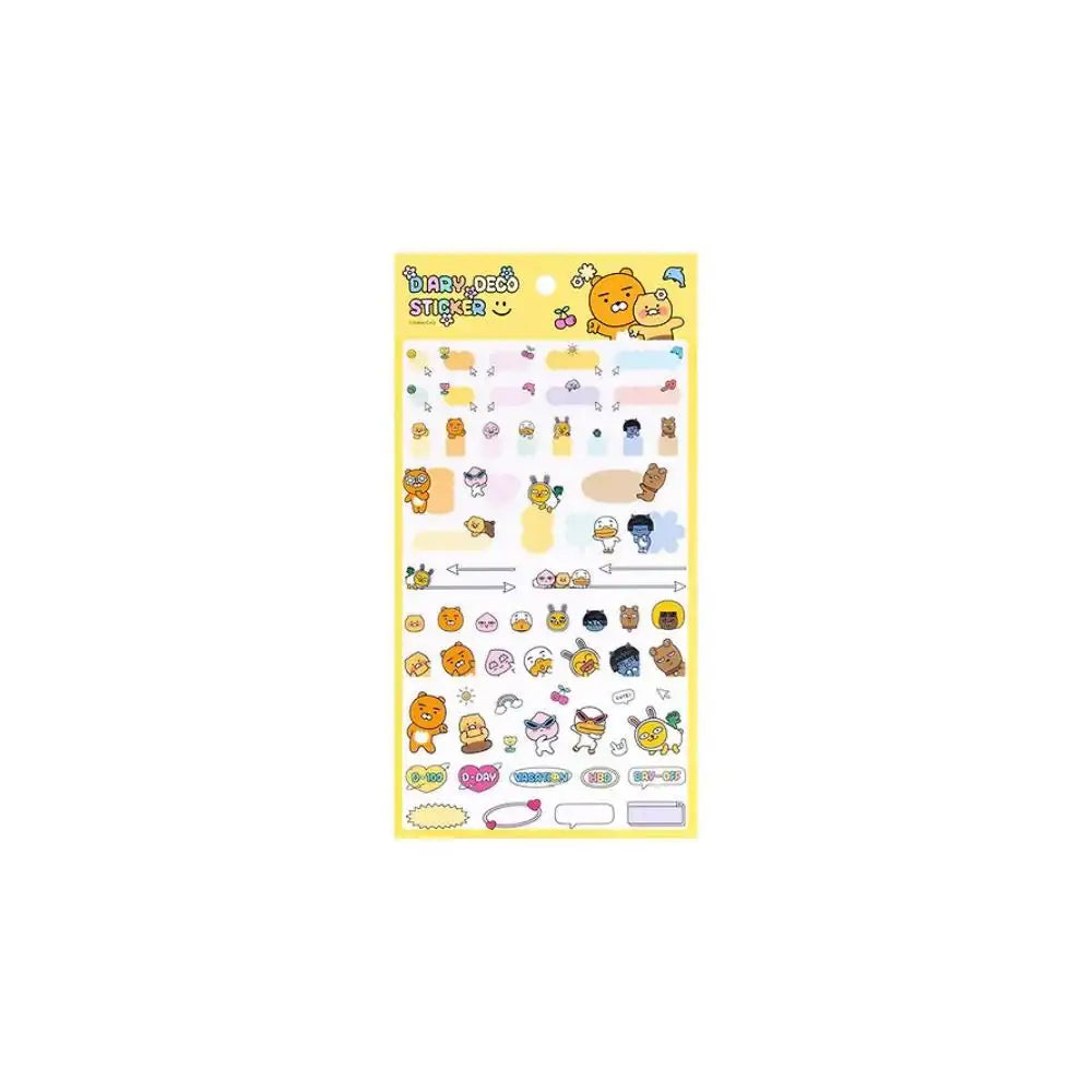 Kakao Friends - Seichee's Diary Deco Sticker Set - Kakao Friends - Sticker - Harumio