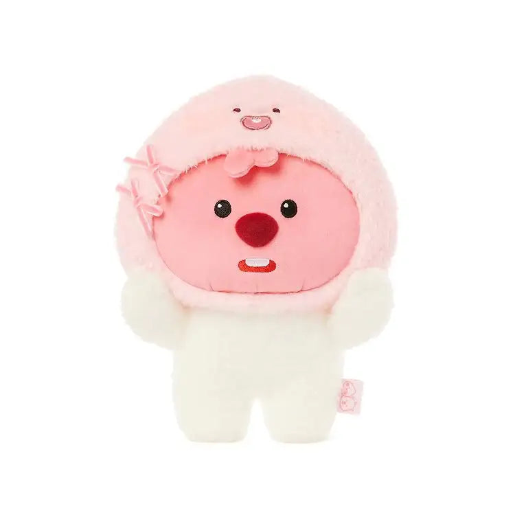 Kakao Friends x Zanmang Loopy - Apeach Medium Plush Doll - Kakao Friends x Zanmang Loopy - Plush Doll - Harumio