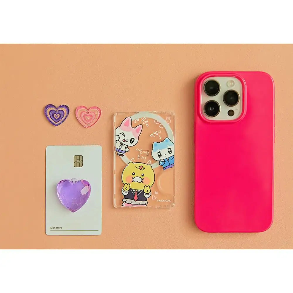 Kakao Friends - Savage Choonsik MagSafe Cardholder Student ID Card - Kakao Friends - Student ID Cardholder - Harumio